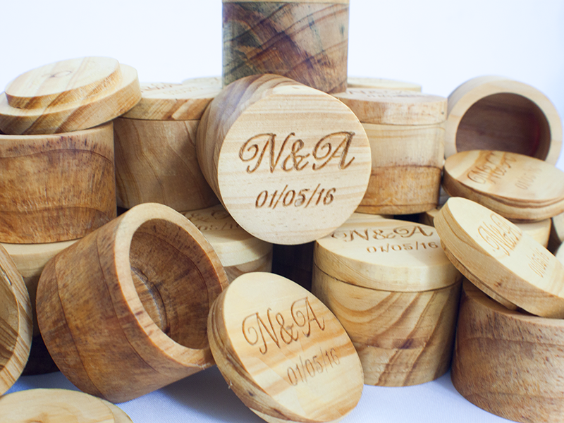 Mini Cofres de Madera Personalizables - Salomon's Workshops